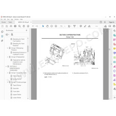 Hitachi Excavator Zaxis ZX60-5G workshop service manual