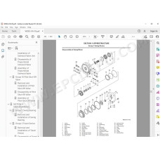 Hitachi Excavator Zaxis ZX60-5G workshop service manual