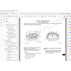 Hitachi Excavator Zaxis ZX65USB-5A workshop service manual