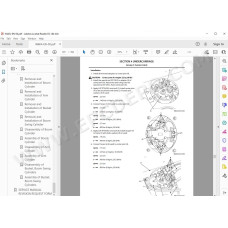 Hitachi Excavator Zaxis ZX65USB-5A workshop service manual