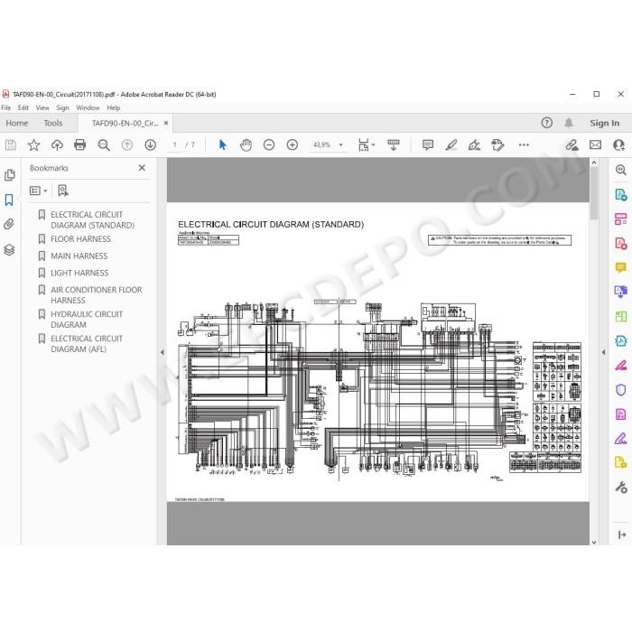 Hitachi Excavator Zaxis ZX65USB-5B workshop service manual