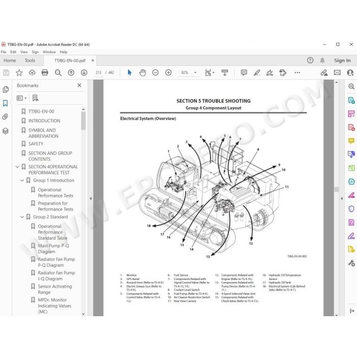Hitachi Excavator Zaxis ZX670LC-5A ZX690LCH-5A service manual