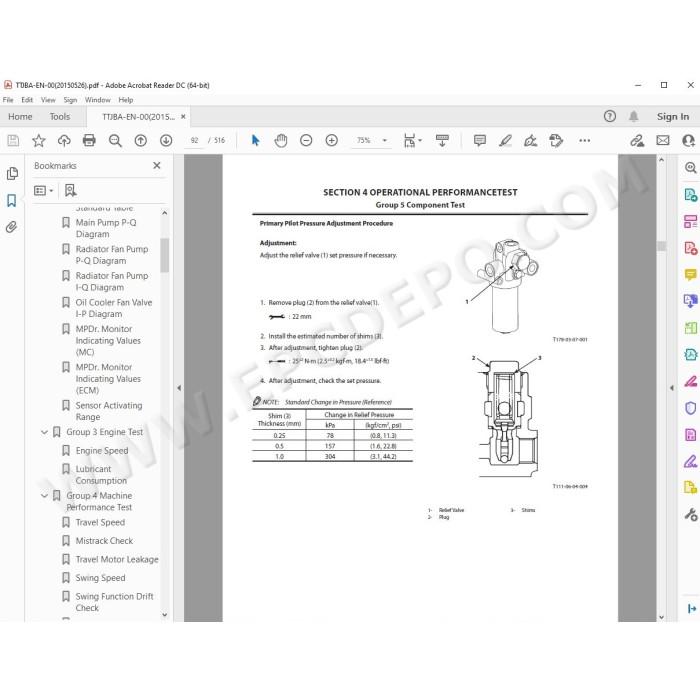 Hitachi Excavator Zaxis ZX670LC-5B ZX670LCH-5B ZX670LCR-5B service manual