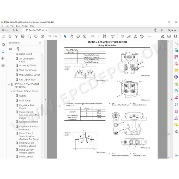 Hitachi Excavator Zaxis ZX670LC-5B ZX670LCH-5B ZX670LCR-5B service manual