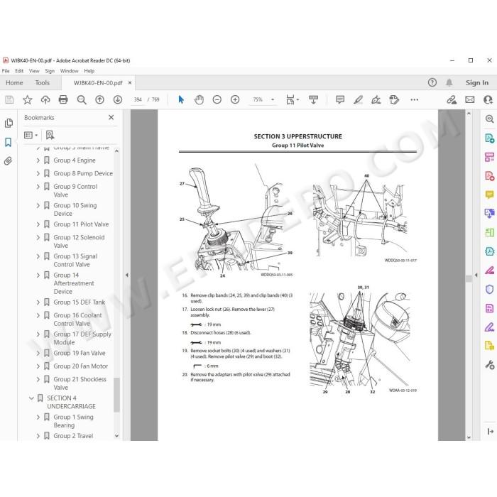 Hitachi Excavator Zaxis ZX670LC-6 ZX690LCH-6 ZX690LCR-6 service manual
