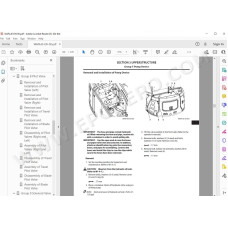 Hitachi Excavator Zaxis ZX68USR-5A workshop service manual