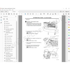 Hitachi Excavator Zaxis ZX70 ZX70LC workshop service manual