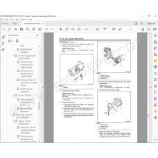 Hitachi Excavator Zaxis ZX70-3 ZX70LC-3 ZX70LCN-3 ZX75US-3 ZX85US-3 workshop service manual