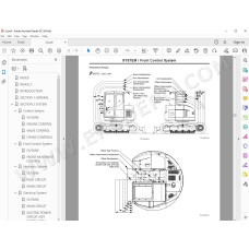 Hitachi Excavator Zaxis ZX75US-A ZX75UR workshop service manual