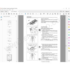 Hitachi Excavator Zaxis ZX75US parts manual + workshop service manual