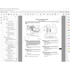 Hitachi Excavator Zaxis ZX870-5B ZX870LC-5B ZX870H-5B ZX870LCH-5B ZX870R-5B ZX870LCR-5B service manual