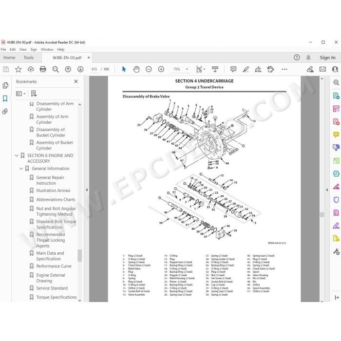 Hitachi Excavator Zaxis ZX870-5G ZX870LC-5G ZX870H-5G ZX870LCH-5G ZX870LCR-5G service manual