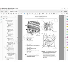 Hitachi Excavator Zaxis ZX870-6 ZX870LC-6 ZX890H-6 ZX890LCH-6 ZX890R-6 ZX890LCR-6 service manual