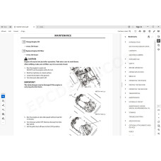 Hitachi Excavator Zaxis ZX250LC-7 ZX250LCN-7 parts + workshop service manual