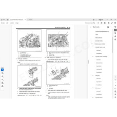 Hitachi Excavator Zaxis ZX300LC-7 ZX300LCN-7 parts + workshop service manual