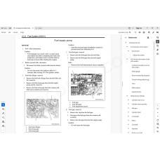 Hitachi Excavator Zaxis ZX490LCH-7 parts + workshop service manual
