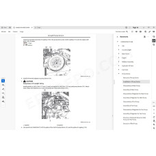 Hitachi Excavator Zaxis ZX490LCH-7 parts + workshop service manual