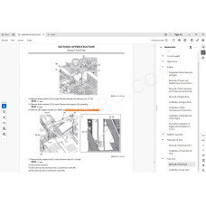 Hitachi Excavator Zaxis ZX690LCH-7 ZX690LCR-7 parts + workshop service manual