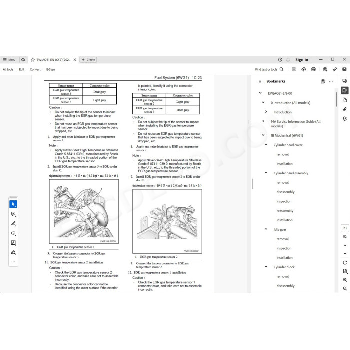 Hitachi Excavator Zaxis ZX890LCH-7 ZX890LCR-7 parts + workshop service manual