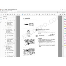 Hitachi Wheel Loader LX110-7 LX130-7 LX160-7 LX190-7 LX230-7 parts manual + workshop service manual