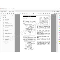 Hitachi Wheel Loader LX300-7 LX450-7 workshop service manual