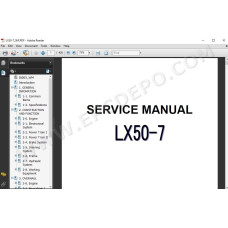 Hitachi Wheel Loader LX50-7 service & repair manual