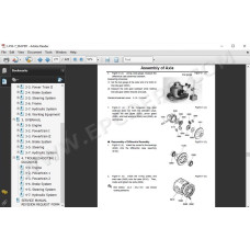 Hitachi Wheel Loader LX50-7 service & repair manual