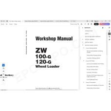 Hitachi Wheel Loader ZW100-G ZW120-G workshop service manual