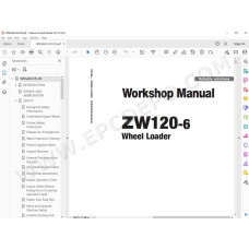 Hitachi Wheel Loader ZW120-6 workshop service manual