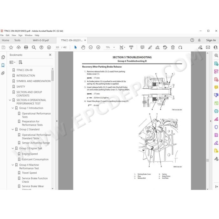 Hitachi Wheel Loader ZW120-6 workshop service manual