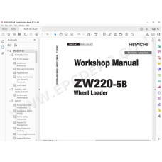 Hitachi Wheel Loader ZW220-5B workshop service manual
