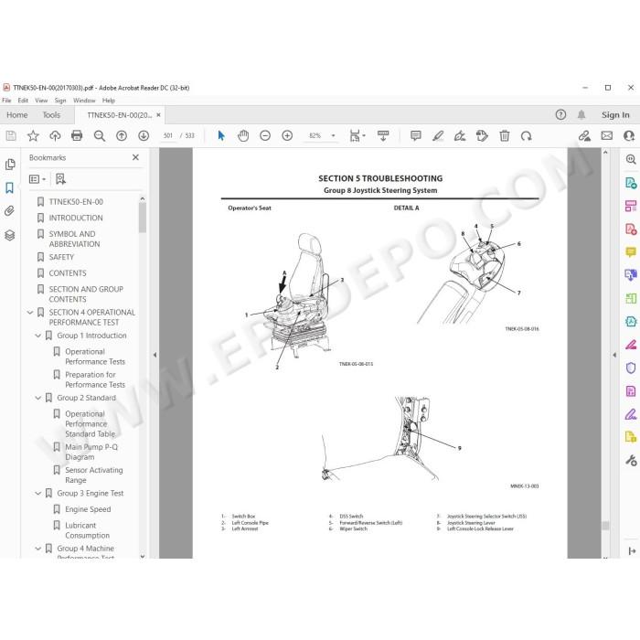 Hitachi Wheel Loader ZW220-6 workshop service manual