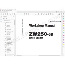 Hitachi Wheel Loader ZW250-5B workshop service manual