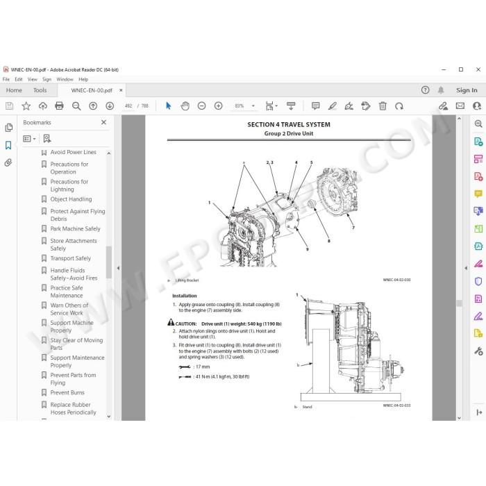 Hitachi Wheel Loader ZW250-5B workshop service manual