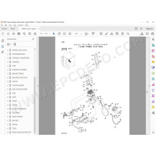 Hitachi Wheel Loader ZW310 parts manual + workshop service manual