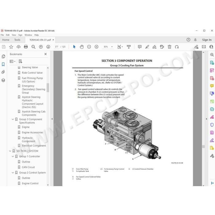 Hitachi Wheel Loader ZW370-6 workshop service manual