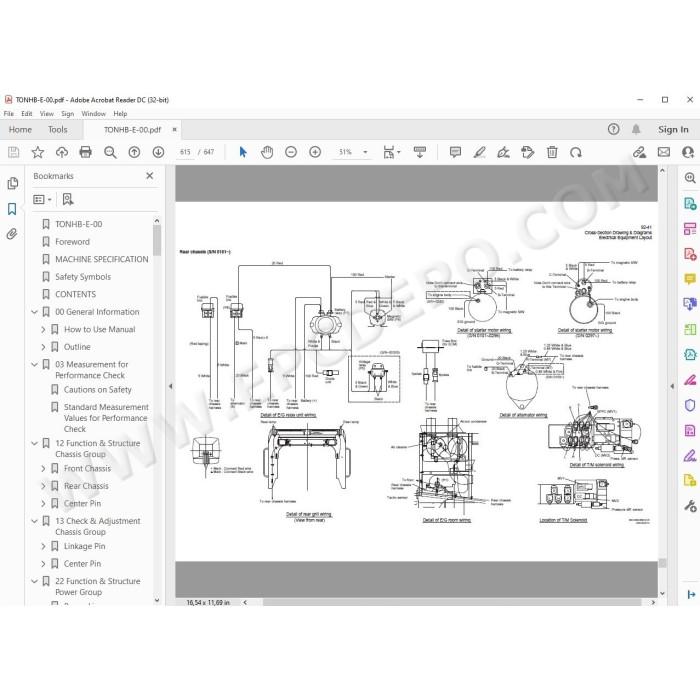 Hitachi Wheel Loader ZW370-G workshop service manual