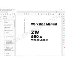 Hitachi Wheel Loader ZW550-G workshop service manual