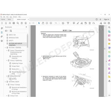 Hitachi Wheel Loader ZW80 ZW90 workshop service manual