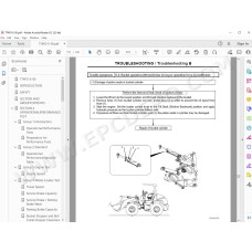 Hitachi Wheel Loader ZW80 ZW90 workshop service manual