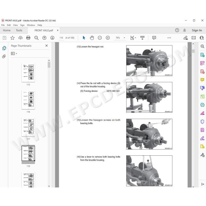 Hyundai Backhoe Loader HB90 HB100 H930 H940 service manual