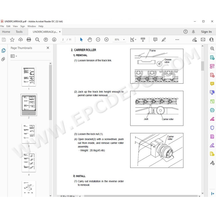 Hyundai Crawler Excavator R130LC-3 R160LC-3 R180LC-3 service manual