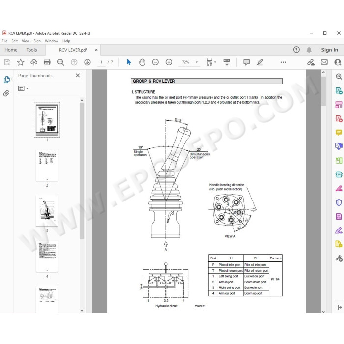 Hyundai Crawler Excavator R55-3 service manual