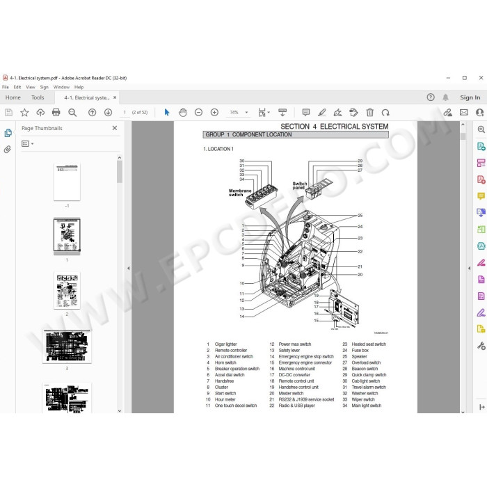Hyundai Crawler Excavator R125LCR-9A service manual