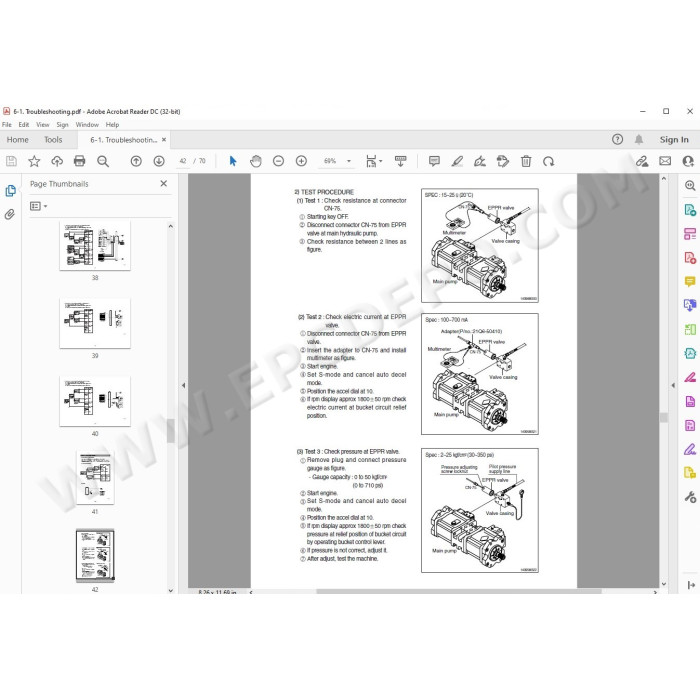 Hyundai Crawler Excavator R140LC-9 R140LC-9S R140LC-9A service manual