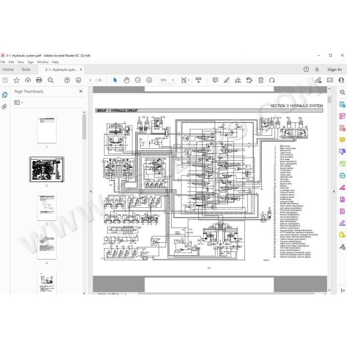 Hyundai Crawler Excavator R145CR-9 R145CR-9A service manual