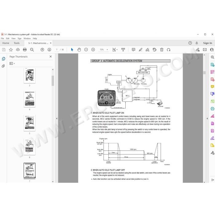 Hyundai Crawler Excavator R145CR-9 R145CR-9A service manual