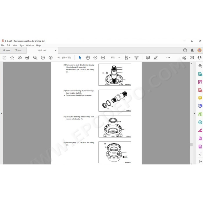 Hyundai Crawler Excavator R160LC-9A R180LC-9A service manual