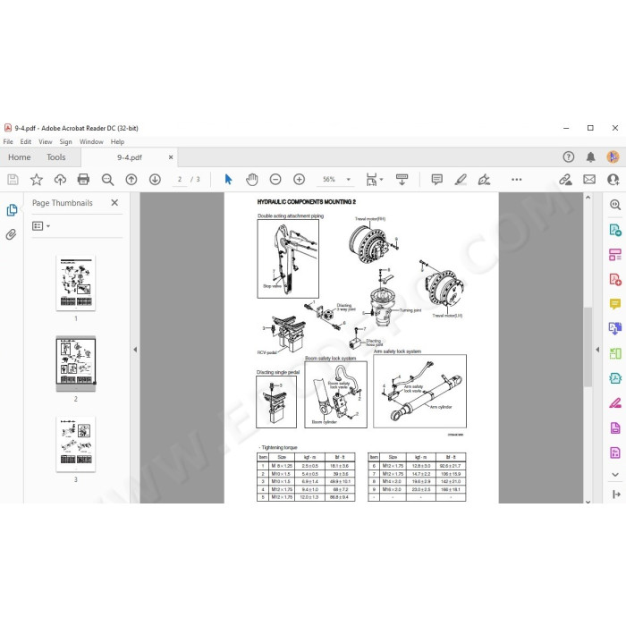Hyundai Crawler Excavator R220LC-9A R220LC-9S service manual