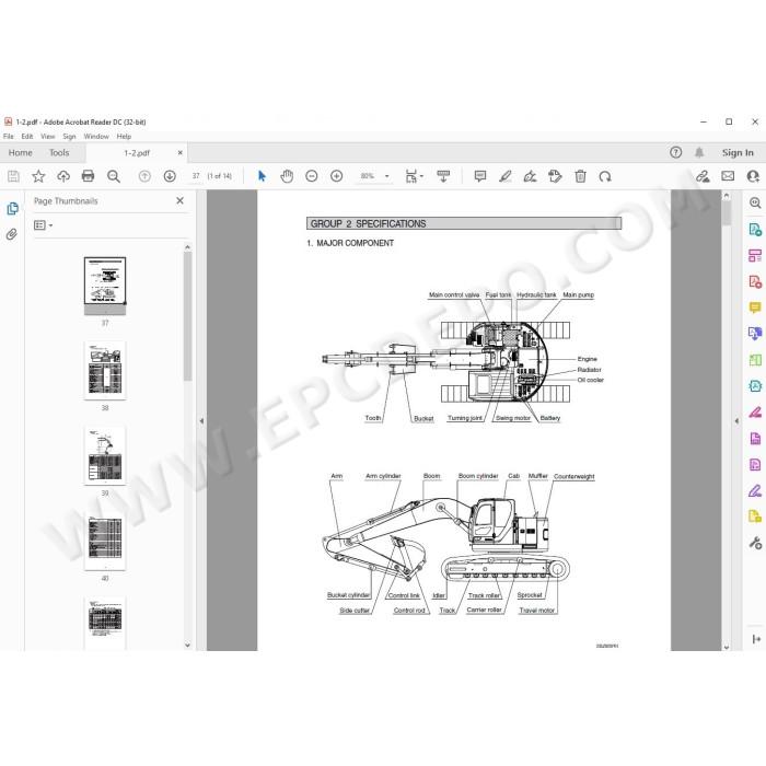 Hyundai Crawler Excavator R235LCR-9 R235LCR-9A service manual